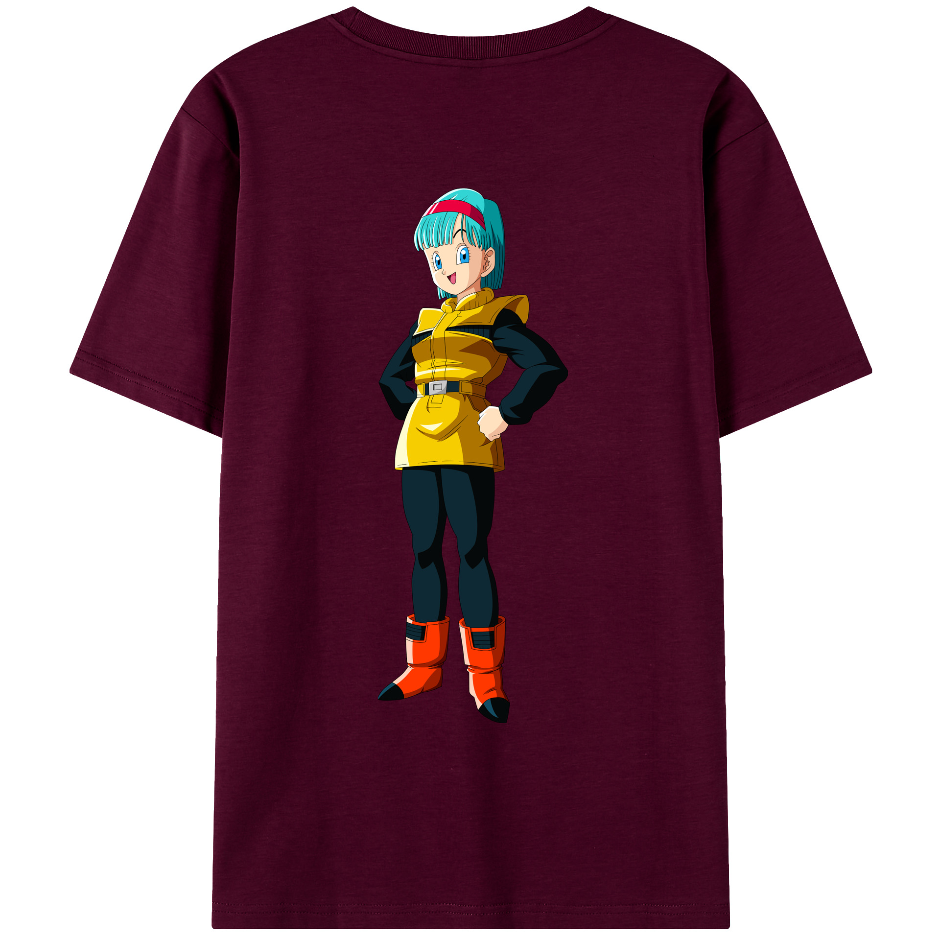 （画像用） ドラゴンボール DRAGON BALL レディース半袖Tシャツ(バックプリント)